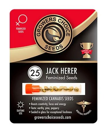 Jack Herer Feminized Seeds Pack
