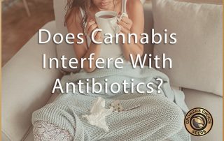 mix marijuana with antibiotics