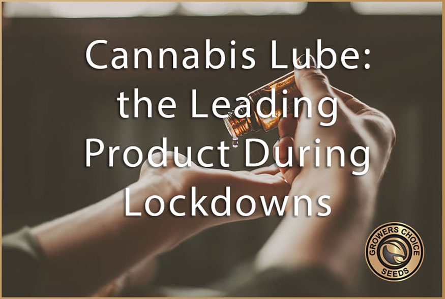 Cannabis lube the leading product during locksdowns