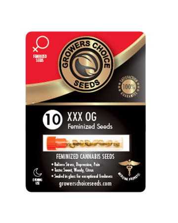 Order XXX OG Feminized Cannabis Seeds 10 Pack