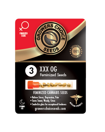 Order XXX OG Feminized Cannabis Seeds 3 Pack