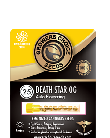 get Death Star OG Auto-Flowering Feminized Cannabis Seeds