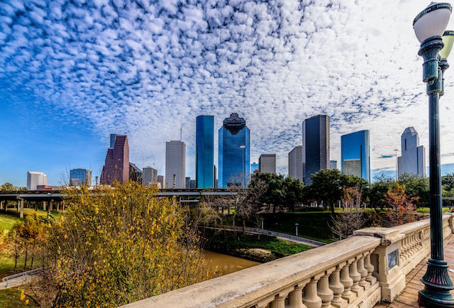 Houston skyline during the day