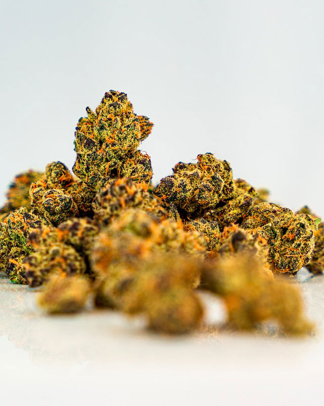 Marijuana bud.