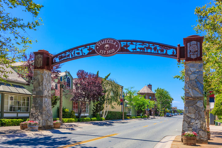 Old Town Temecula sign
