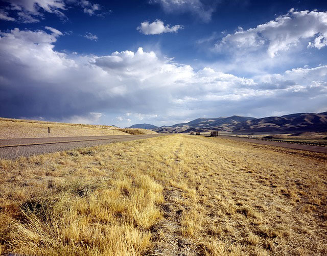 Idaho landscape of rolling hills